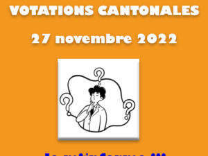 Votation cantonale du 27 novembre